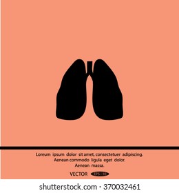 Human lung icon