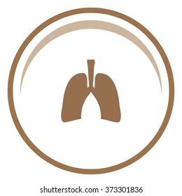 Human lung. Medical background.