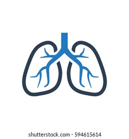 Human Lungs Icon