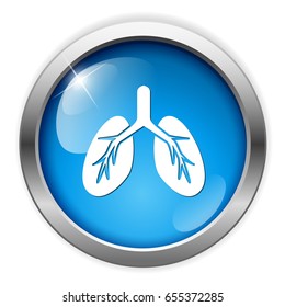 human lungs icon