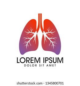 Human lungs icon vector illustration design
