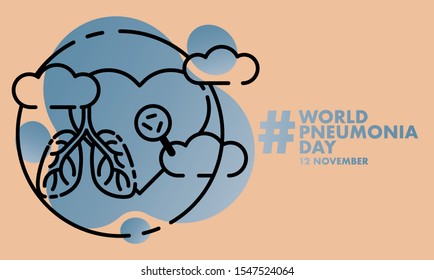 Human Lungs and respiratory system inspection. Pulmonology of human vector illustration for website, app, banner. Fibrosis, tuberculosis, pneumonia, cancer, black skin doctor doing medical research