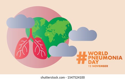 Human Lungs and respiratory system inspection. Pulmonology of human vector illustration for website, app, banner. Fibrosis, tuberculosis, pneumonia, cancer, black skin doctor doing medical research