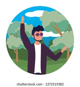 human man cartoon