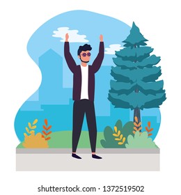 human man cartoon