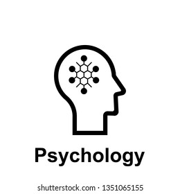 Human mind, psychology icon. Element of human mind icon for mobile concept and web apps. Thin line Human mind, psychology icon can be used for web and mobile