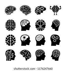 
Human minds icons
