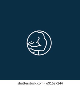 Human muscle icon