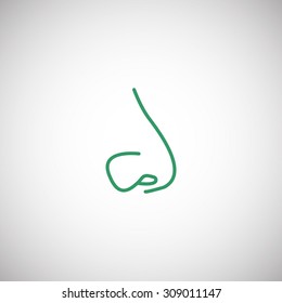 Human nose icon