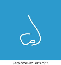 Human nose icon