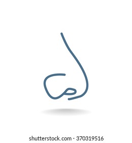 Human nose icon