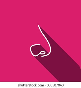 Human nose icon