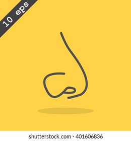 Human nose icon