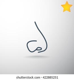 Human nose icon