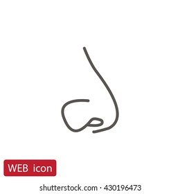 Human nose icon