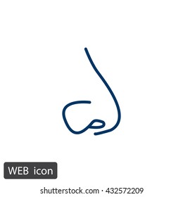 Human nose icon