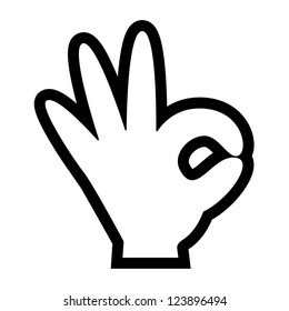 human okay hand sign