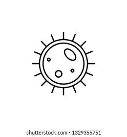 human organ big cellule outline icon. Signs and symbols can be used for web, logo, mobile app, UI, UX