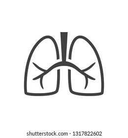 Human Organ - Lungs Icon