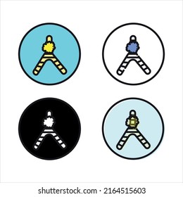 human organ vector type icon