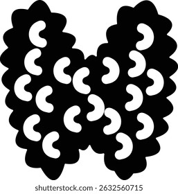 Órganos humanos Dibujado a mano Vector plano de los órganos para los App, símbolo del signo del Web del pictograma de la glándula endocrina para la anatomía humana