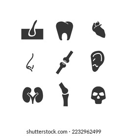 Symbol für menschliche Organe