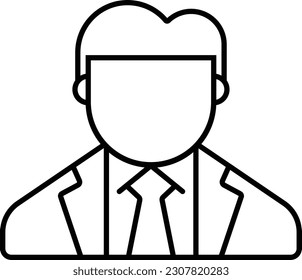 human people avatar person user Outline