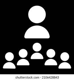 Human, people character, avatar icon, symbol. Personnel, staff, employee, collagenous icon