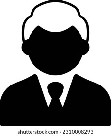 human people person businessman user Glyph