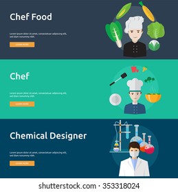 Human Profession Banner Set