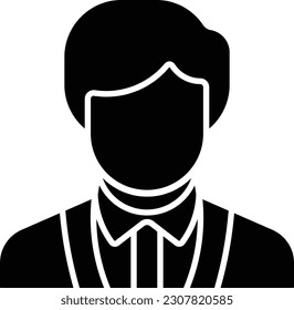 human profile person user people Glyph