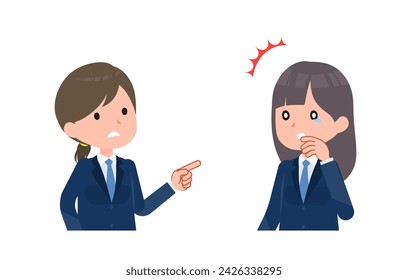Human relations_Female student who was called mean