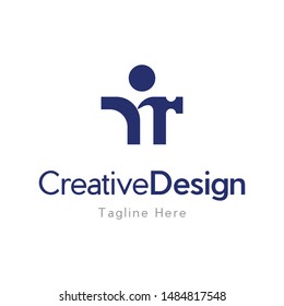 Human Repair Handyman Creative Business Logo