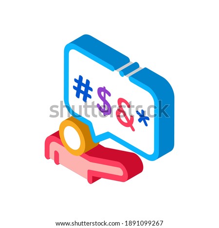 human replica mats icon vector. isometric human replica mats sign. color isolated symbol illustration