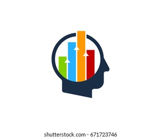 Human Report Icon Logo Design Element