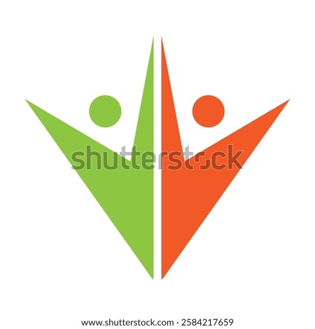 Human research busines branding logo design