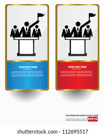 Human resource, business man,banner,Vector