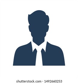 Human Resource and Businessman Icon Concept