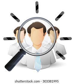 Human Resource - Candidate Selection - Illustration