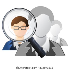Human Resource - Candidate Selection - Illustration