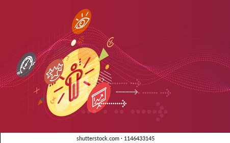 Human Resource - Employee Performance - Illustration as EPS 10 File