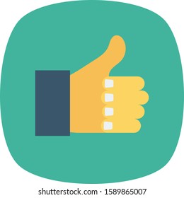 Human Resource flat icons for  approval &  success