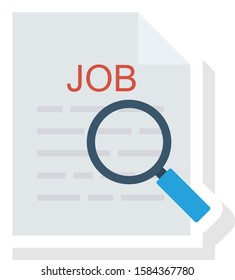 Human Resource flat icons for  career  & cv