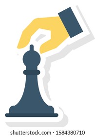 Human Resource flat icons for game  & strategy 