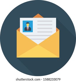 Human Resource flat icons for game  & strategy 