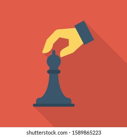Human Resource flat icons for game  & strategy 