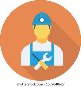 Human Resource flat icons for idea  & solution 