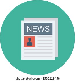 Human Resource flat icons for paper  & press 