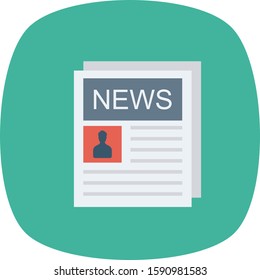 Human Resource flat icons for paper  & press 