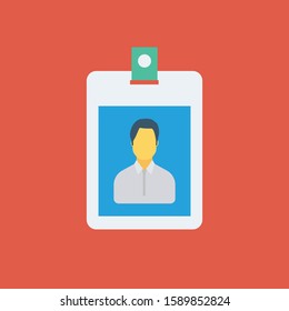 Human Resource flat icons for  personal &  identification
